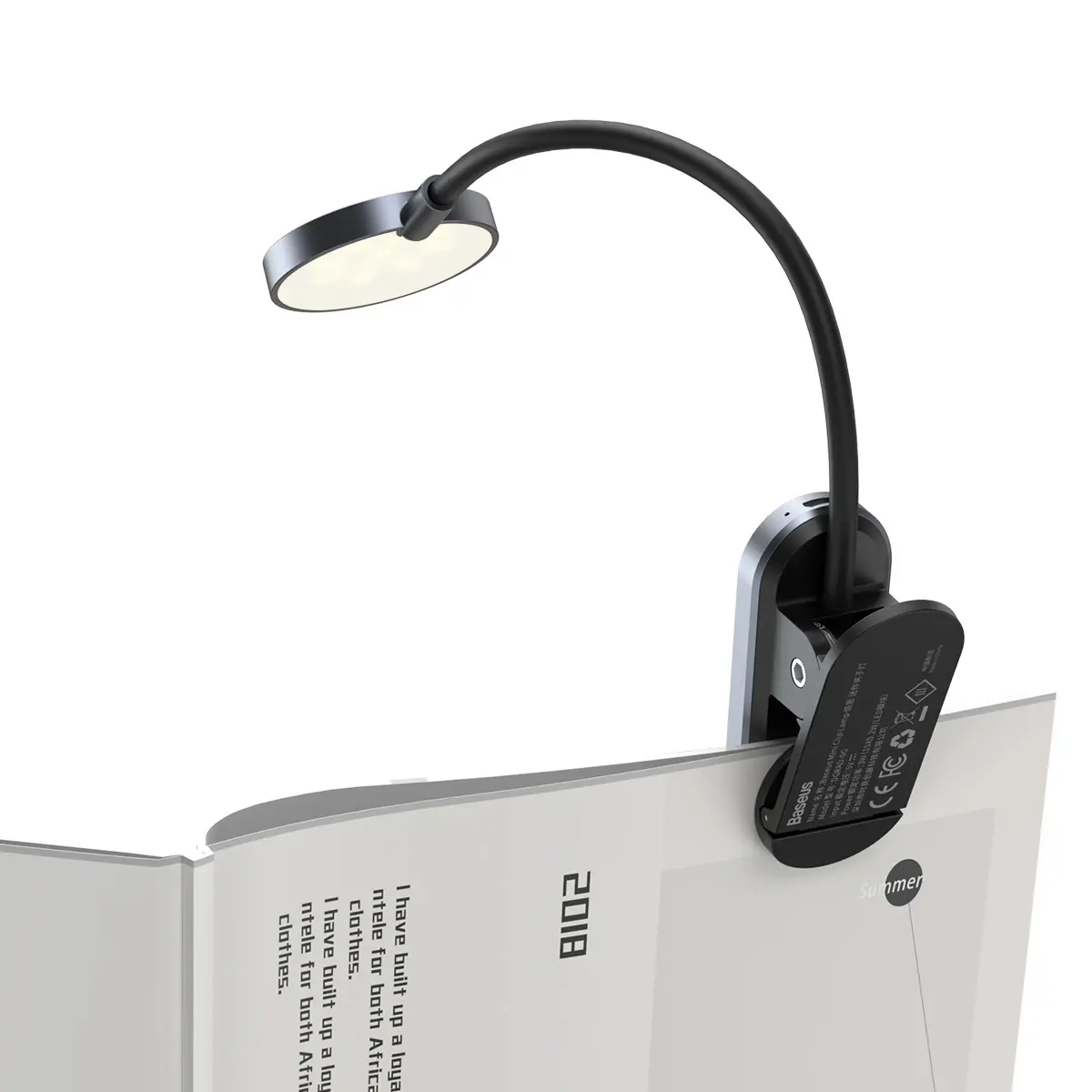 Baseus Comfort Reading Mini Clip Lamp 3