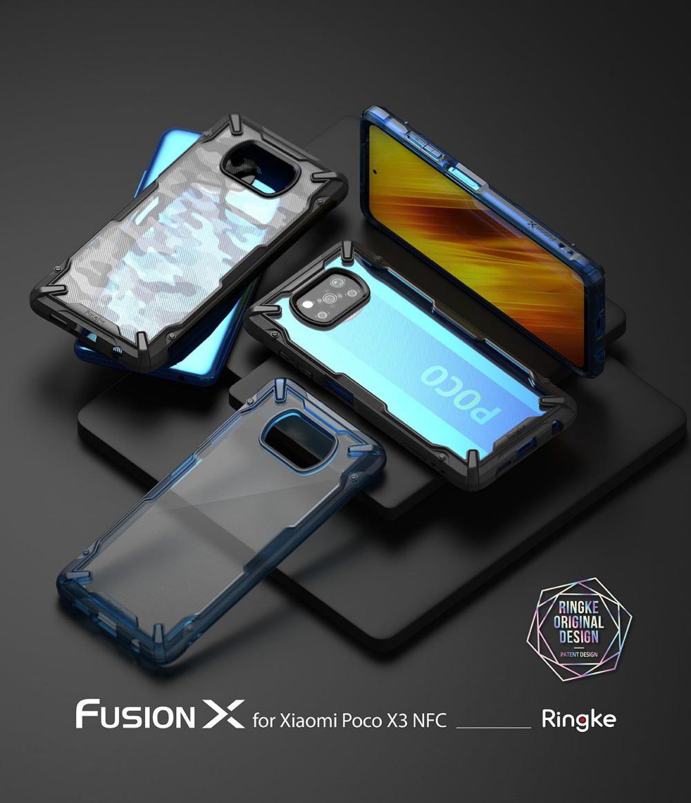 ringke fusion x camo case for poco x3 x3 nfc 1