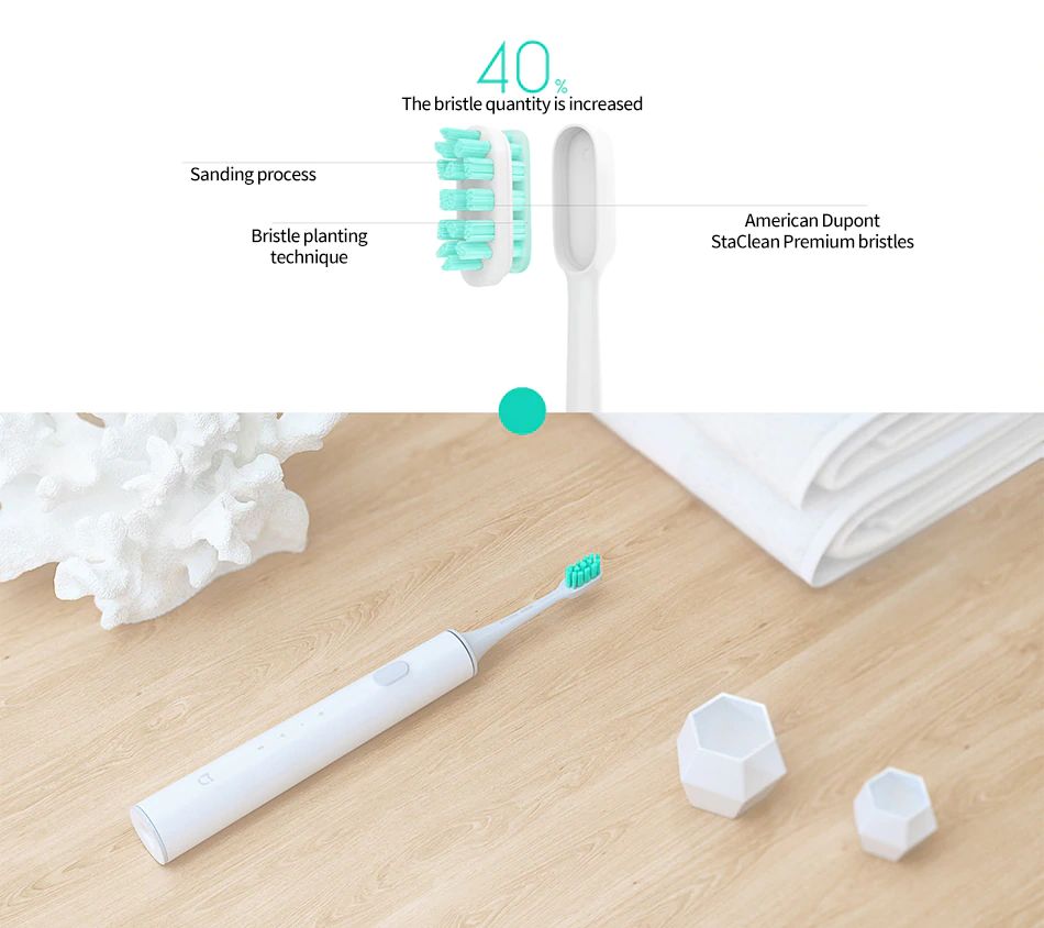 xiaomi mi home sonic electric toothbrush rechargeable 2 1