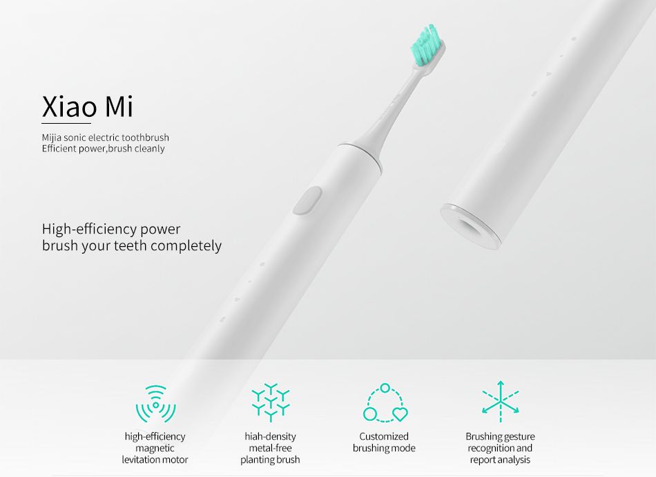 xiaomi mi home sonic electric toothbrush rechargeable 4 1