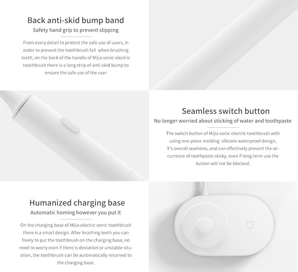 xiaomi mi home sonic electric toothbrush rechargeable 6