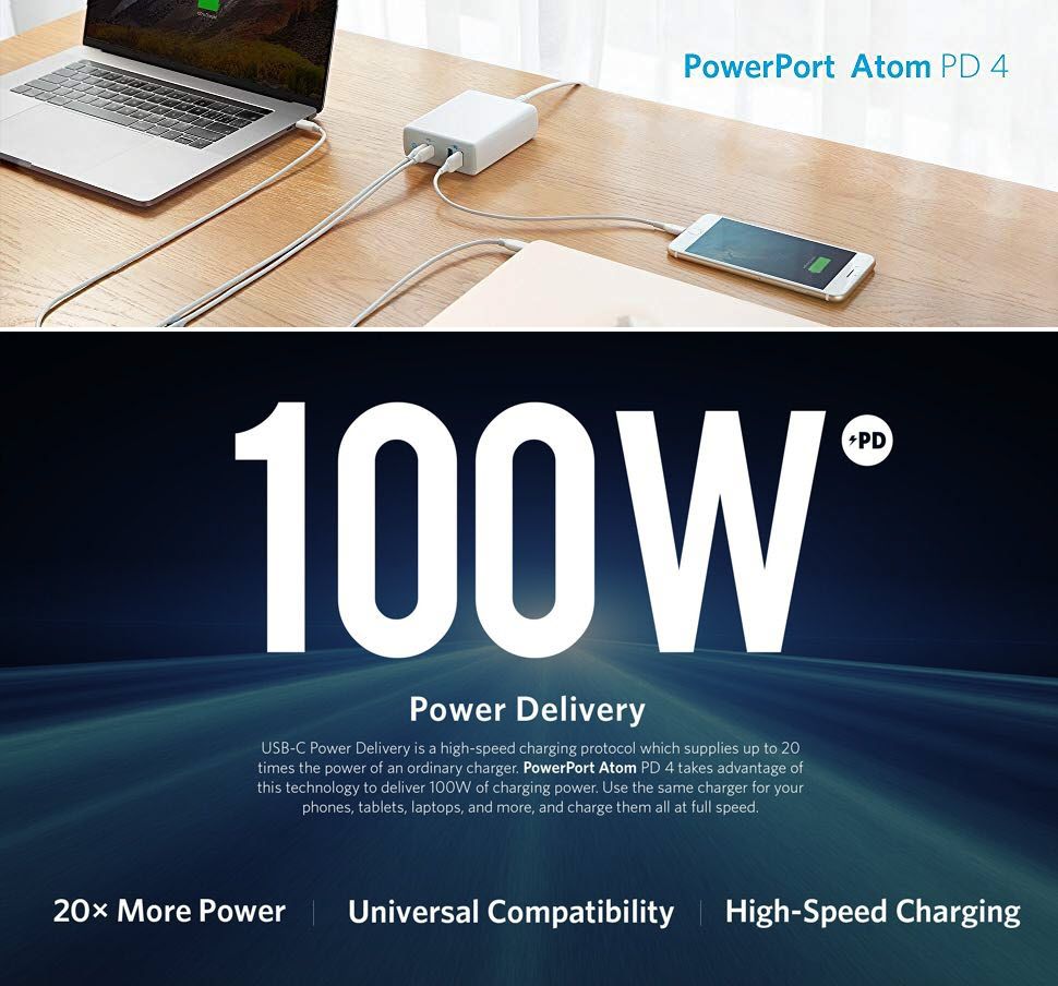 anker powerport atom pd 4 100w 4 port type c charging station 2