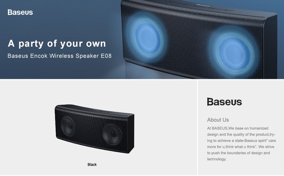 baseus encok e08 wireless speaker 2