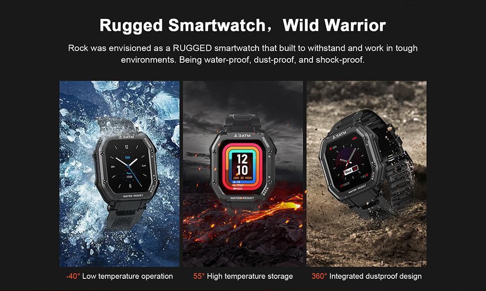 kospet rock rugged smartwatch 4