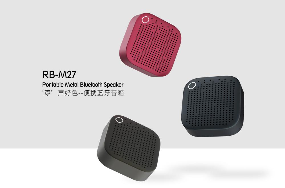 remax rb m27 portable bluetooth speaker 1