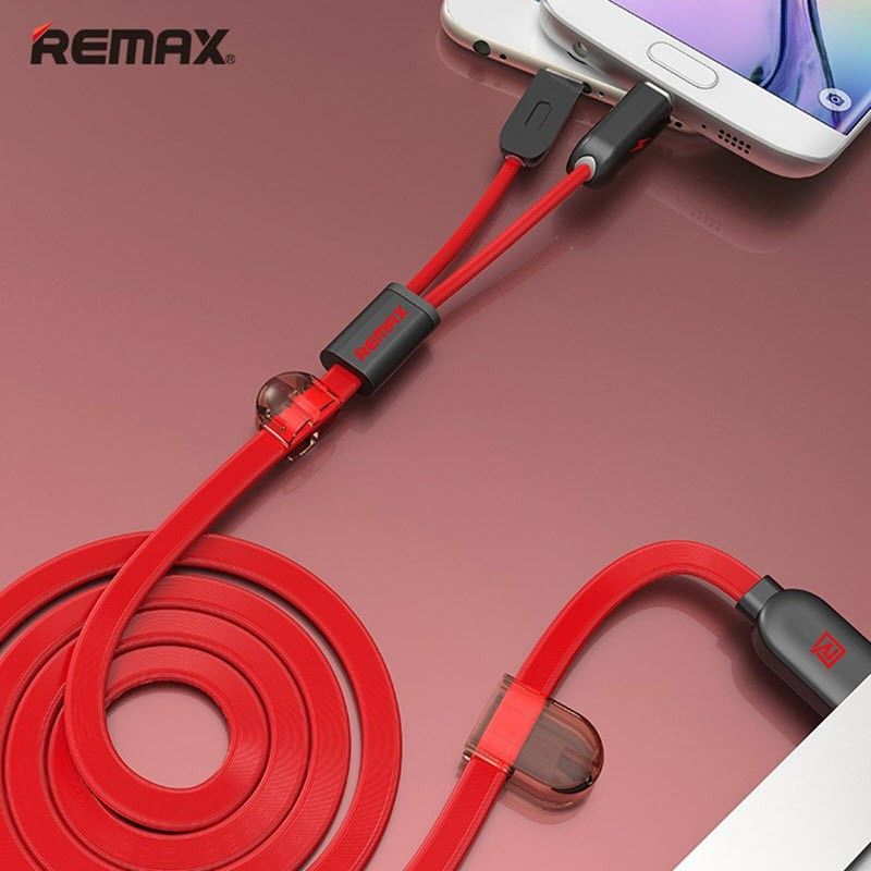 remax twins series rc 025t cable for lightning micro usb 11