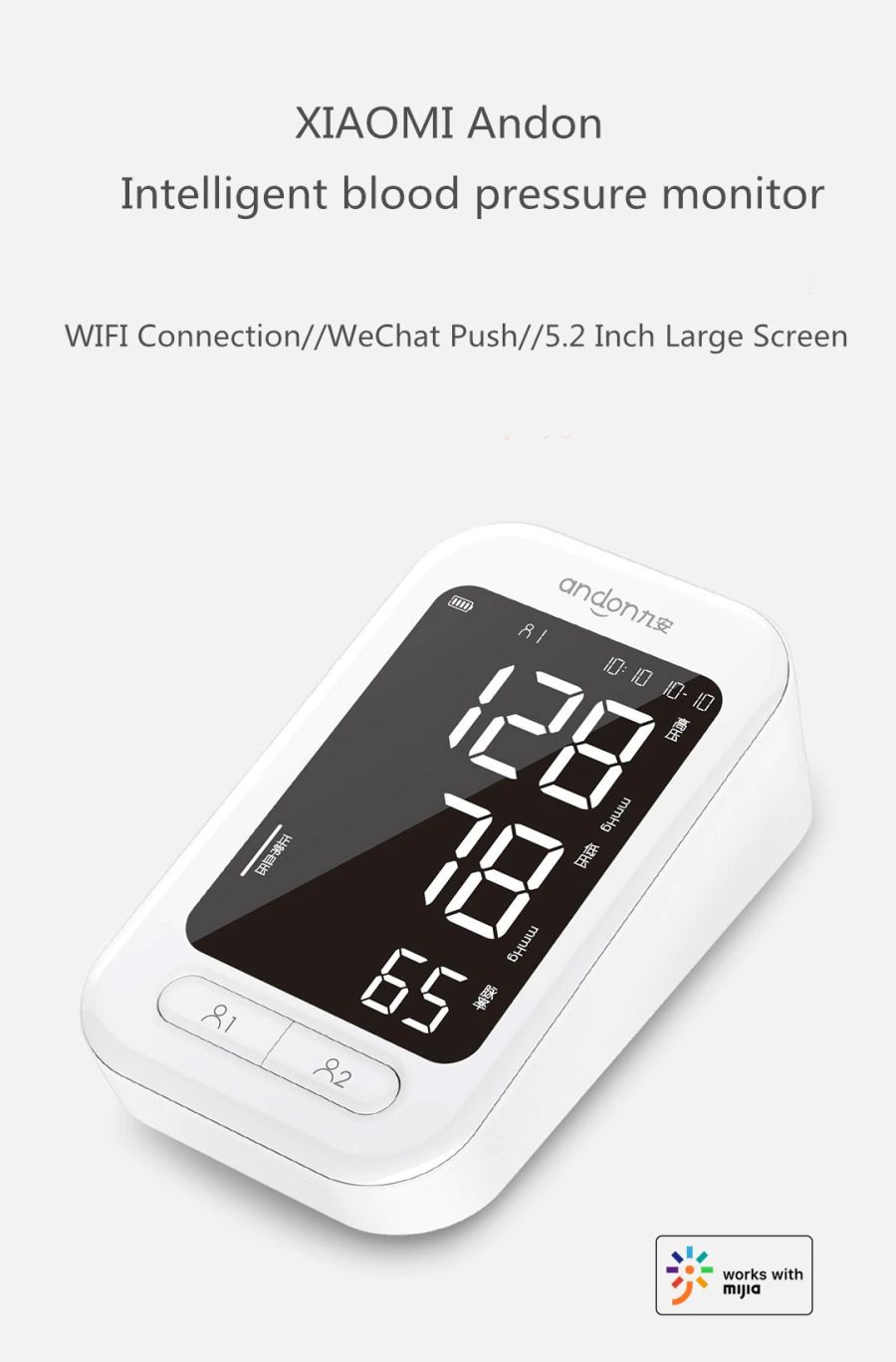 xiaomi andon smart blood pressure monitor 5