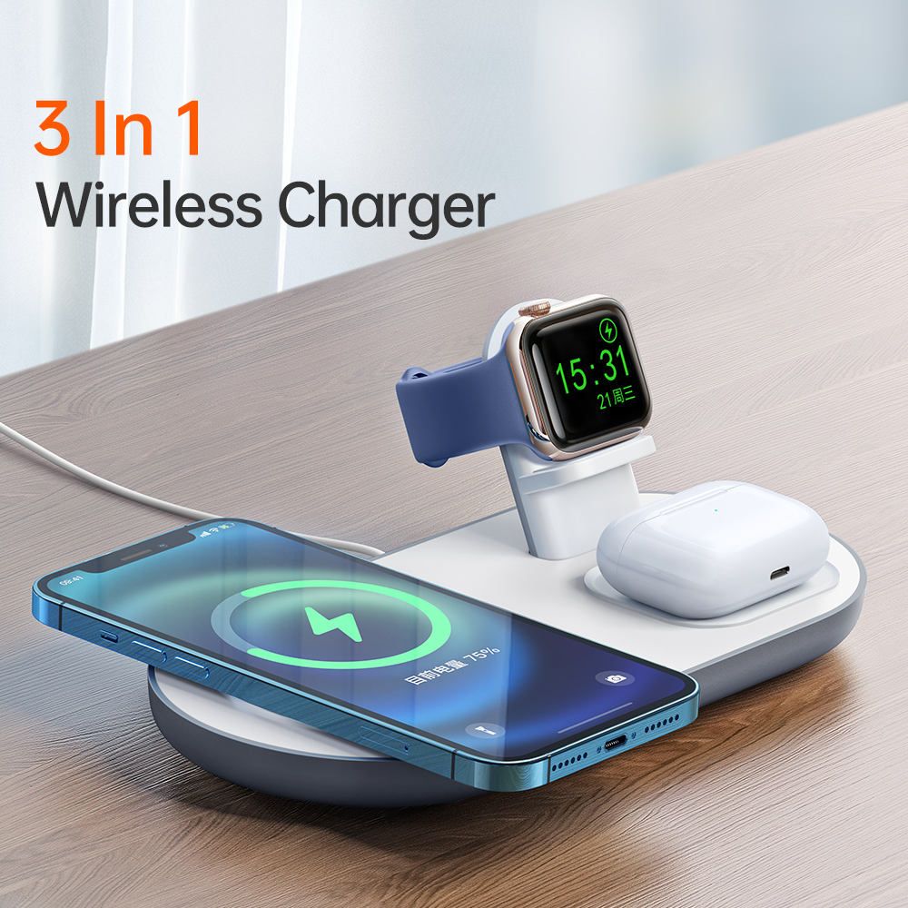 mcdodo ch 7060 mdd magnetic 3 in 1 charging dock multi function wireless charger charging station 1