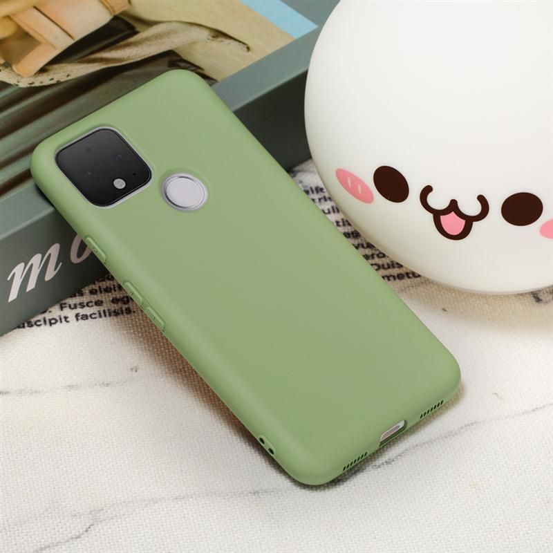 colorful silicon bumper protective case with lanyard for google pixel 4a pixel 1