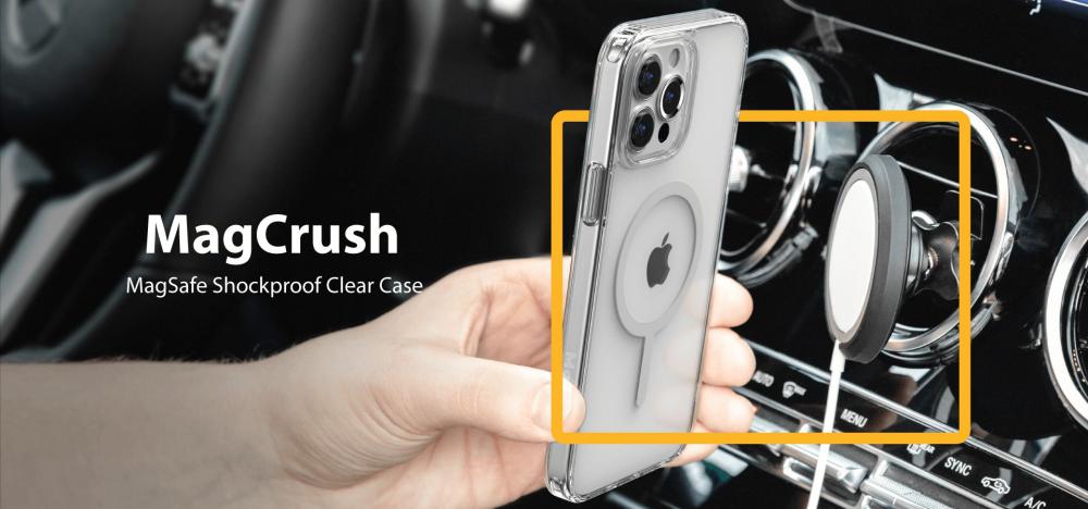switcheasy magcrush magsafe shockproof clear case for iphone 13 pro 13 pro max 2
