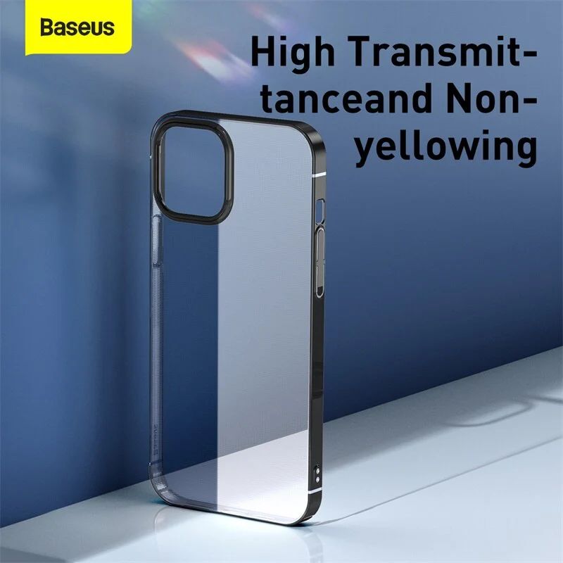 baseus transparent glitter phone case for iphone 12 12 mini 12 pro 12 pro max 4