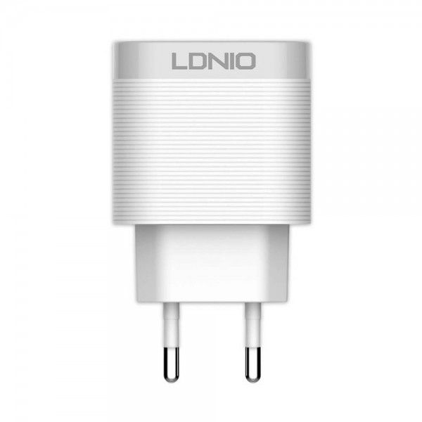 ldnio 3a travel charger with micro usb c cable eu