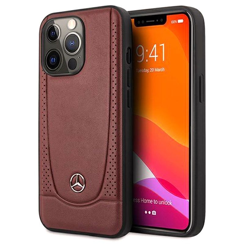 mercedes benz leather protective case for iphone 13 pro 13 pro max 2 1