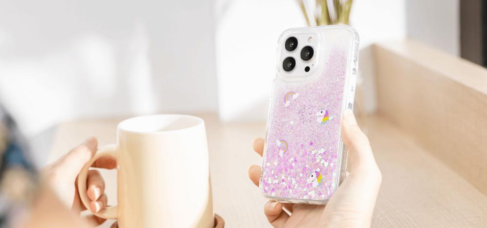 switcheasy starfield 3d glitter resin case for iphone 13 pro 13 pro max 5